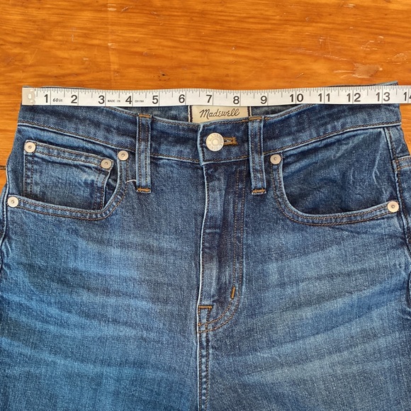 Madewell High Rise Slim Boyjean Size 25 - Picture 11 of 15